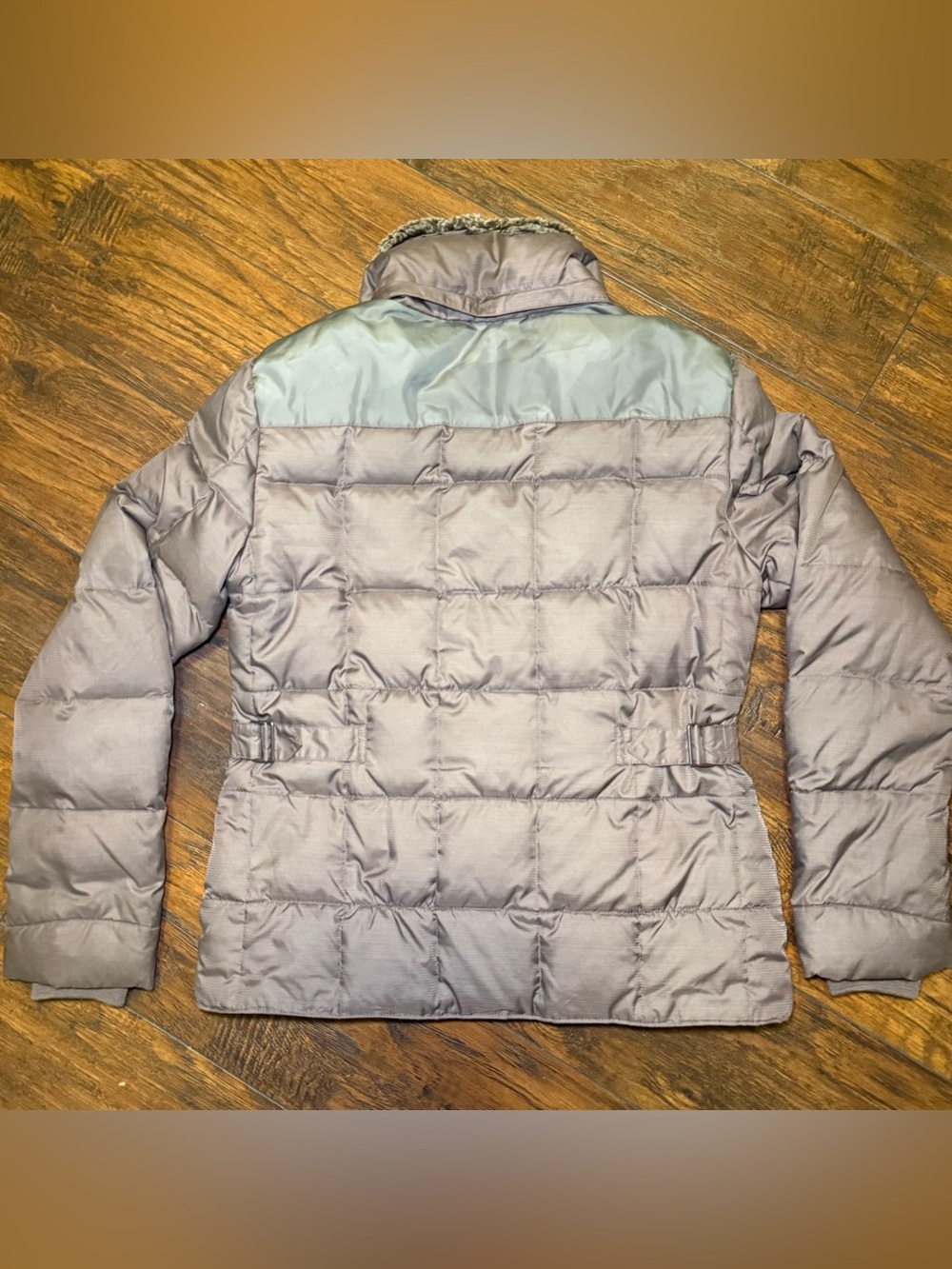 Vintage Eddie Bauer Yukon Down Jacket Faux Fur Trim Y2K Aesthetic Gorpcore Med - Picture 15 of 16